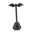 thumbnail image 1 of Toallero de papel con forma de murciélago, estante de almacenamiento, decoración de Halloween, inodoro independiente, estilo gótico Gran murciélago, 1 of 9