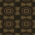 thumbnail image 1 of Ahgly Company Machine Washable Indoor Square Transitional Midnight Gray Area Rugs, 5' Square, 1 of 7