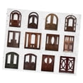 thumbnail image 3 of 24 tarjetas de collage de papel para ventana, decorativas, estilo vintage, para puertas y ventanas, para diario, álbumes de recortes, tipo 1, 3 of 12