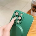 thumbnail image 3 of Metallic Matte Magnetic For Magsafe Case For iPhone 16 15 14 Plus 13 12 11 Pro XS Max XR Wireless Charge All Protection Cover tzw, 3 of 7
