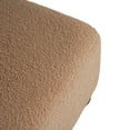 thumbnail image 4 of Christopher Knight Home 48" Modern Comfortable Ottoman Bench, Boucle Upholstery with Wooden Legs, Camel, 4 of 10