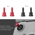 thumbnail image 4 of Red/Black Aluminum Alloy Joysticks (2pcs) for DJI AIR 2S, Mini 2 & Mavic AIR 2 Remote Controllers - Replacement Control Sticks Accessory (Model AIR2-YG9276), 4 of 6