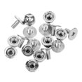 thumbnail image 5 of PENIKOKO 10Pcs Silver Round Spikes Rivets for DIY Fashion and Crafts, 5 of 7