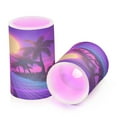 thumbnail image 7 of Yayeee Flameless Candles with Remote Flickering Battery Operated Multi Color Changing, Purple Neon Road, 7 of 7