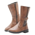 thumbnail image 2 of Bota Larga Ninos® Color Cognac Con Broche Invierno cafe 18.5, 2 of 6