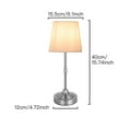 thumbnail image 2 of Portable Cordless Table Lamp Usb Rechargeable Fabric Shade Desk Lamp (Light Decoration), 2 of 10