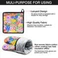thumbnail image 7 of Pioneer Flower Kitchen Oven Mitt and Pot Holder Sets 2 Pcs for Baking, Cooking and Grilling, Heat Resistant Up To 392 °F, 7 of 7