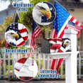 thumbnail image 6 of American Flag Mailbox Covers Magnetic Memorial Day Outdoor Decorations American Eagle Welcome Mailbox Wraps 4th of July Post Letter Box Cover Garden Decor Standard Size 18" X 21", 6 of 6