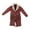 red, variant on 1/12 PU Leather Trench Coat Handmade Doll Clothes Cosplay Casual Accessories Outfit Retro Costume Miniature Clothing for Action Figures Accs black