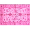 thumbnail image 1 of Ahgly Company Indoor Rectangle Oriental Pink Traditional Area Rugs, 5' x 7', 1 of 4