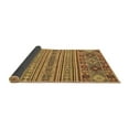 thumbnail image 2 of Ahgly Company Indoor Rectangle Abstract Brown Modern Area Rugs, 5' x 7', 2 of 4