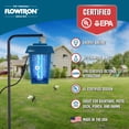 thumbnail image 5 of Flowtron Electric Bug Zapper, 1 Acre Outdoor Mosquito Zapper, 40W UV, 5600V Shock Grid (Blue), 5 of 9