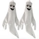 thumbnail image 1 of Paquete de 2 calcetines de fantasma de Halloween, decoraciones colgantes de Halloween para interiores y exteriores Ofspeizc, 1 of 5