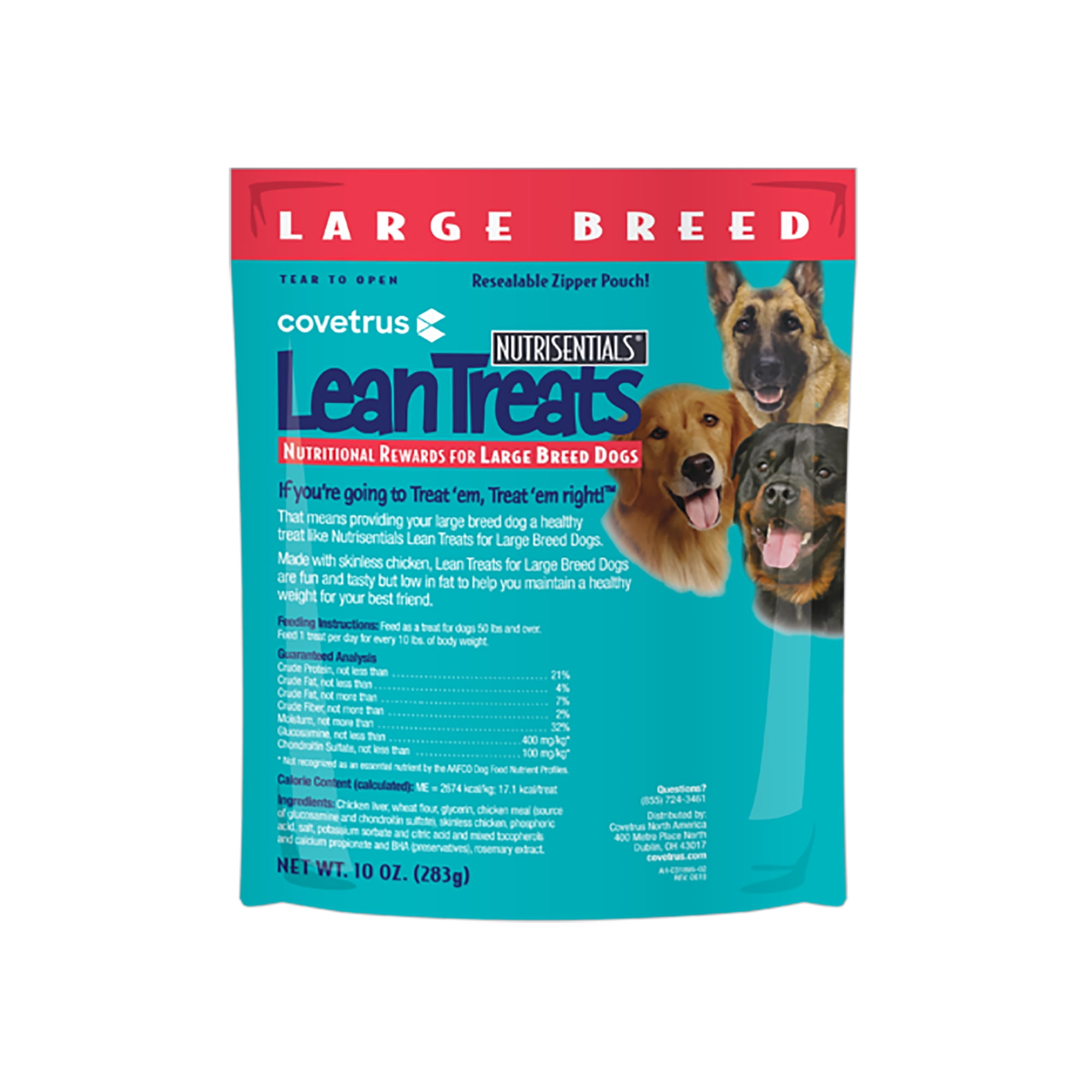 Lean treats top for large dogs