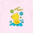 thumbnail image 4 of Inktastic Quack Quack Cute Duckling with Flowers Boys or Girls Baby T-Shirt, 4 of 5