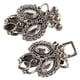 thumbnail image 1 of Pinzas para suéter con chal y diamantes de imitación retro, pinzas para cárdigans vintage, broches para capa, broches para chal, ropa para mujer, joyería de moda plateada, 1 of 8