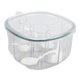 thumbnail image 1 of Dispensador De Condimentos, 4 Compartimentos Sellados, Recipiente Para Especias, Ranura Para Cuchara Individual, Contenedores De Almacenamiento De Cocina Para El Hogar, Cafeterías, 1 of 7