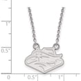 thumbnail image 2 of Sterling Silver Ss Rh-Plat La University Of Nevada-Las Vegas Small Pendant With Necklace Made In United States ss017unl-18, 2 of 5
