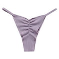 thumbnail image 3 of Lroveb Cotton Underwear for Women Plus Size Fold Ice Silk Breathable Thin Strap Low Waist Briefs, 3 of 3