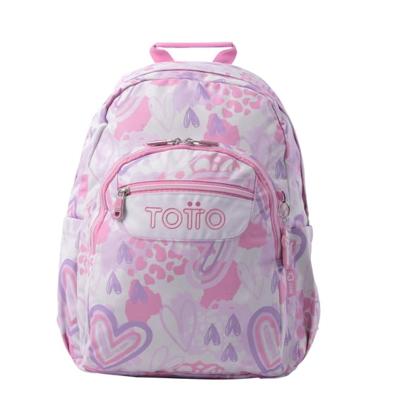 MOCHILA TOTTO ACUARELA 24160-6HF ROSA
