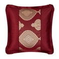thumbnail image 2 of Chic Home Lazzel 13-Piece Jacquard Comforter Set, Queen, Red, 2 of 7