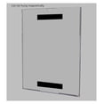 thumbnail image 3 of 10 Pack Wall Sign Holder for 8.5" x 11" Maps and Notices in Hospitals and Facilities Clear Acrylic Literature Sleeve with Magnets and Hook and Loop Squares, 3 of 6