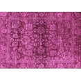thumbnail image 1 of Ahgly Company Indoor Rectangle Oriental Purple Traditional Area Rugs, 2' x 4', 1 of 4