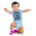 thumbnail image 4 of Straight Outta Mommy Hip Hop Romper Boys or Girls Infant Baby Brisco Brands 24M, 4 of 7