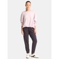 thumbnail image 3 of Avia Women's Knit Bubble Top with Long Sleeves, Sizes XS-XXXL, 3 of 5