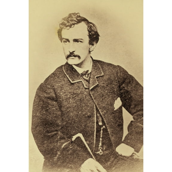 Print: John Wilkes Booth, circa 1861