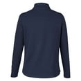 thumbnail image 5 of North End NE412W Women's Express Tech Performance Pique Quarter-Zip Pullover-Classic Navy-XL, 5 of 6