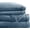 Blue, variant on Seloft King Plush Sheet Set, Warm & Soft, Fits 16" Mattress, 4 Piece Bedding, Ivory, Anti-Pilling