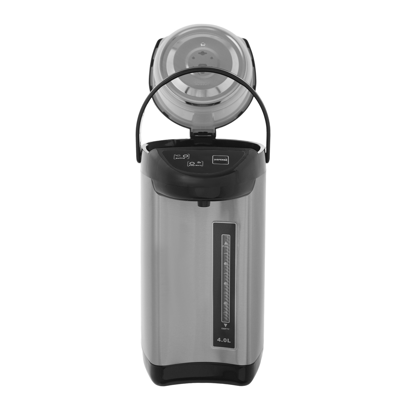 4L Electric Water Boiler Kettle Hot Water Dispenser 304 Stainless Steel 750W Water Boiler, Stainless Steel Water Boiler