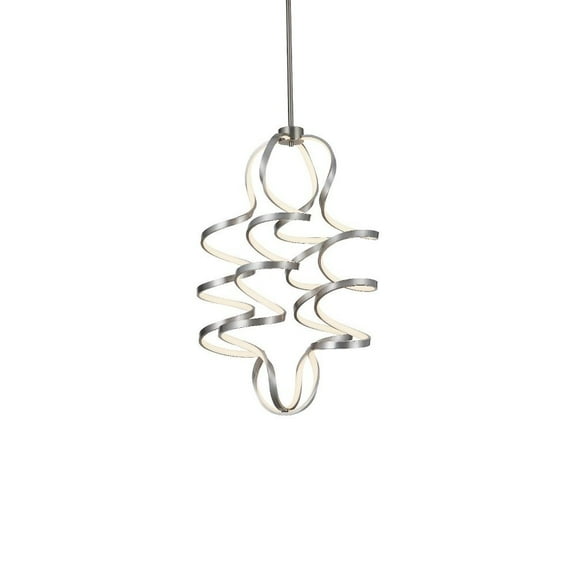 CH93934-AS-Kuzco Lighting-Synergy - 107W LED Chandelier-34.63 Inches Tall and 23.63 Inches Wide-Antique Silver Finish