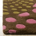 thumbnail image 3 of SAFAVIEH Soho Roden Geometric Wool Area Rug, Brown/Multi, 5' x 8', 3 of 8
