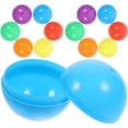 thumbnail image 2 of MasteelfCA 50 Pcs Capsules Rondes Vides Réutilisables Capsules Remplissables Boules Colorées Multi-Fonctions Petites Boules, 2 of 9