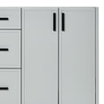thumbnail image 6 of Ariel Kelly 60 Inch Double Sink Base Cabinet In Grey, 6 of 11