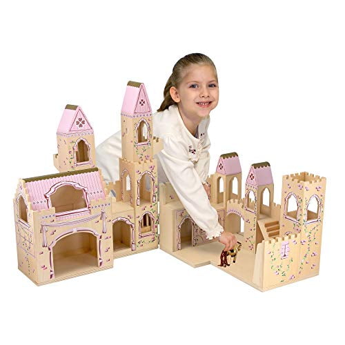 melissa and doug wooden castle