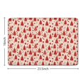 thumbnail image 5 of Red Christmas Tree Pattern Flannel Non Slip Door Rugs,Washable Door Mats Indoor,Decorative Door Mats,Dirt-Resistant and Absorbent Doormat for Entrance,Bedroom,Kitchen,Bathroom,23.5x16in(60x40cm), 5 of 5