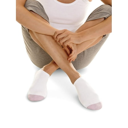 Women's Comfort Toe Seaming No Show Socks 6-Pack