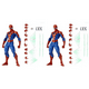 thumbnail image 1 of Película Spider-Man Figura acción Articulaciones juguete movible para el y la oficina (B), 1 of 8