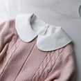 thumbnail image 4 of Zhengup Chic Lady's Fake Collar Detachable Decorative Collar Dickey for Women Girls Outfits, 4 of 7