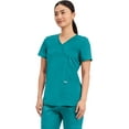 thumbnail image 5 of Cherokee Workwear Revolution Women's Scrubs Top Mock Wrap WW610, 5 of 9