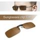 thumbnail image 2 of Gafas de sol con clip ZHAOCHENG polarizadas Uv400 oscuras Tawny, 2 of 4
