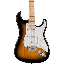 Squier Mini Stratocaster Left-Handed Electric Guitar, Laurel