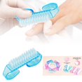 thumbnail image 2 of Nail Brush Cleaning Set - Sturdy Handle Mini Scrub Brushes for Fingernails/Toenails, Portable Multicolor, 2 of 6