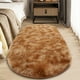thumbnail image 5 of ¡Descuento Extra!, Alfombra de seda ovalada para dormitorio, bonita manta para cama de niña, tapete para ventana, sala de estar, mesa de café, manta completa lavable Akmoler, 5 of 9