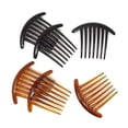 thumbnail image 1 of 6 peines de plástico de 7 dientes con giro francés, accesorios para peines laterales (4 pulgadas), 1 of 5