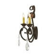 thumbnail image 3 of Meyda Tiffany 149382 Josephine 2 Light 21" Tall Wall Sconce - Cajun Spice, 3 of 5