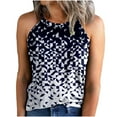 thumbnail image 1 of Birdeem Débardeur Imprimé Mode pour Femmes Col Rond Sans Manches T-Shirt Ample, 1 of 1